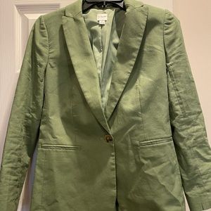 J Crew One button Blazer Size 2